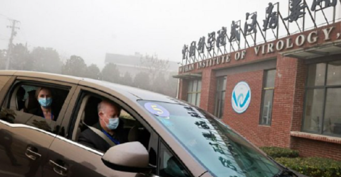 Echipa de anchetă OMS la Institutul de Virusologie din Wuhan Foto: Twitter