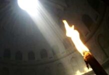 Cum va ajunge Lumina Sfântă în România, în plin conflict