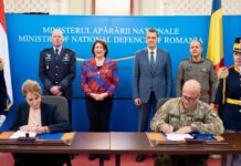 România a semnat contractul cu Olanda pentru achiziția a 18 avioane F-16