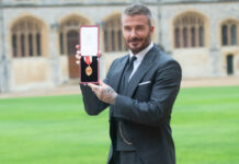 Regele Charles al III-lea i-a acordat titlul de cavaler lui David Beckham
