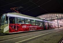 STB: Tramvaiul Colindelor circulă pe traseul liniei 1