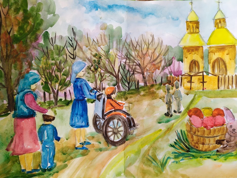 desen de Ștefania Sorea, 8 ani, locul I la cea de-a 20-a ediție a concursurilor „Spune-mi o poveste pentru suflet” – SOPS