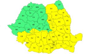 HARTA VREME ANM COD GALBEN 