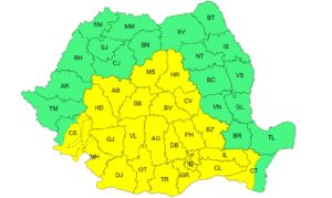 HARTA VREME ANM COD GALBEN 