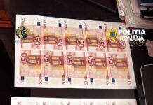 Fabrică de bani falși la Suceava. Captură de peste un milion de euro și cocaină. Implicați sunt trei români și un italian