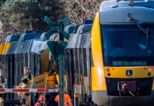 Accident feroviar grav în Danemarca