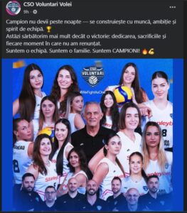cso vol volei campioana