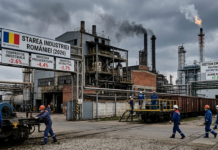Industria României începe anul în scădere. Producția industrială s-a redus cu 2,6% în primele două luni din 2026 industria romaniei in scadere AI
