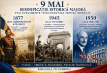 9 Mai – Zi cu triplă semnificație istorică: Ziua Independenței, Ziua Victoriei, Ziua Europei