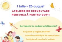 S-a dat startul atelierelor de vară la Voluntari. Copiii, încântați de acivitățile de dezvoltare personală