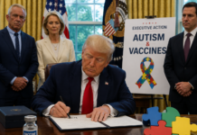 Administrația Trump ia în calcul un decret privind autismul și vaccinurile, potrivit unei surse
