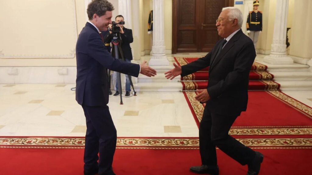 Preşedintele Nicuşor Dan l-a primit la Palatul Cotroceni pe preşedintele Consiliului European, Antonio Costa 2 Nicusor Costa