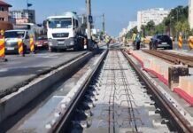 Prelungirea Ghencea – se vede luminița de la capătul șantierului